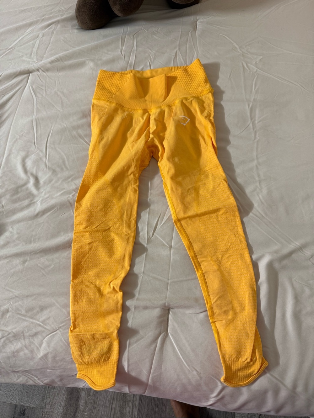 Gymshark Women Yellow Seamless Leggings